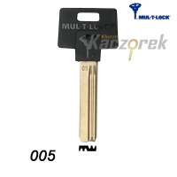 Mul-T-Lock 005 - surový klíč